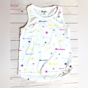 Girls Champion Logo Tank Top (size medium)